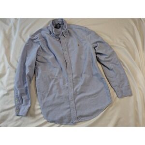Men's Blue Ralph Lauren Button Down Long Sleeve Shirt - Size XL
